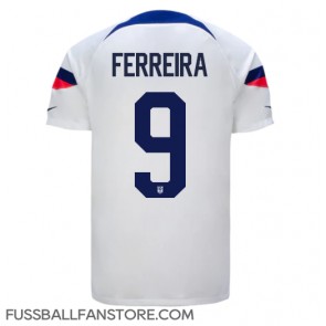 Vereinigte Staaten Jesus Ferreira #9 Replik Heimtrikot WM 2022 Kurzarm